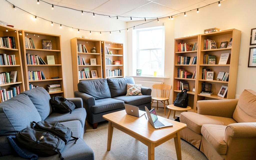 Covenant House California — Los Angeles — Common room for young people